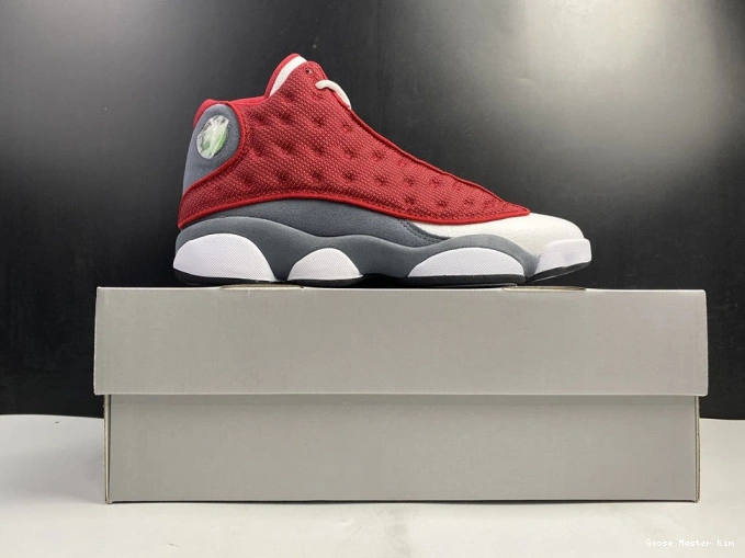 Gym 13 Red Retro Jordan Flint 414571-600 Air Grey 0710